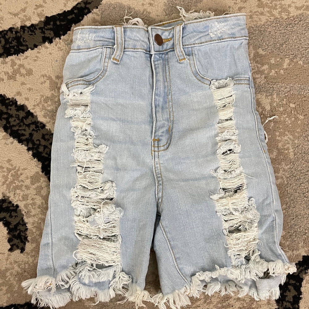 Distressed Shorts